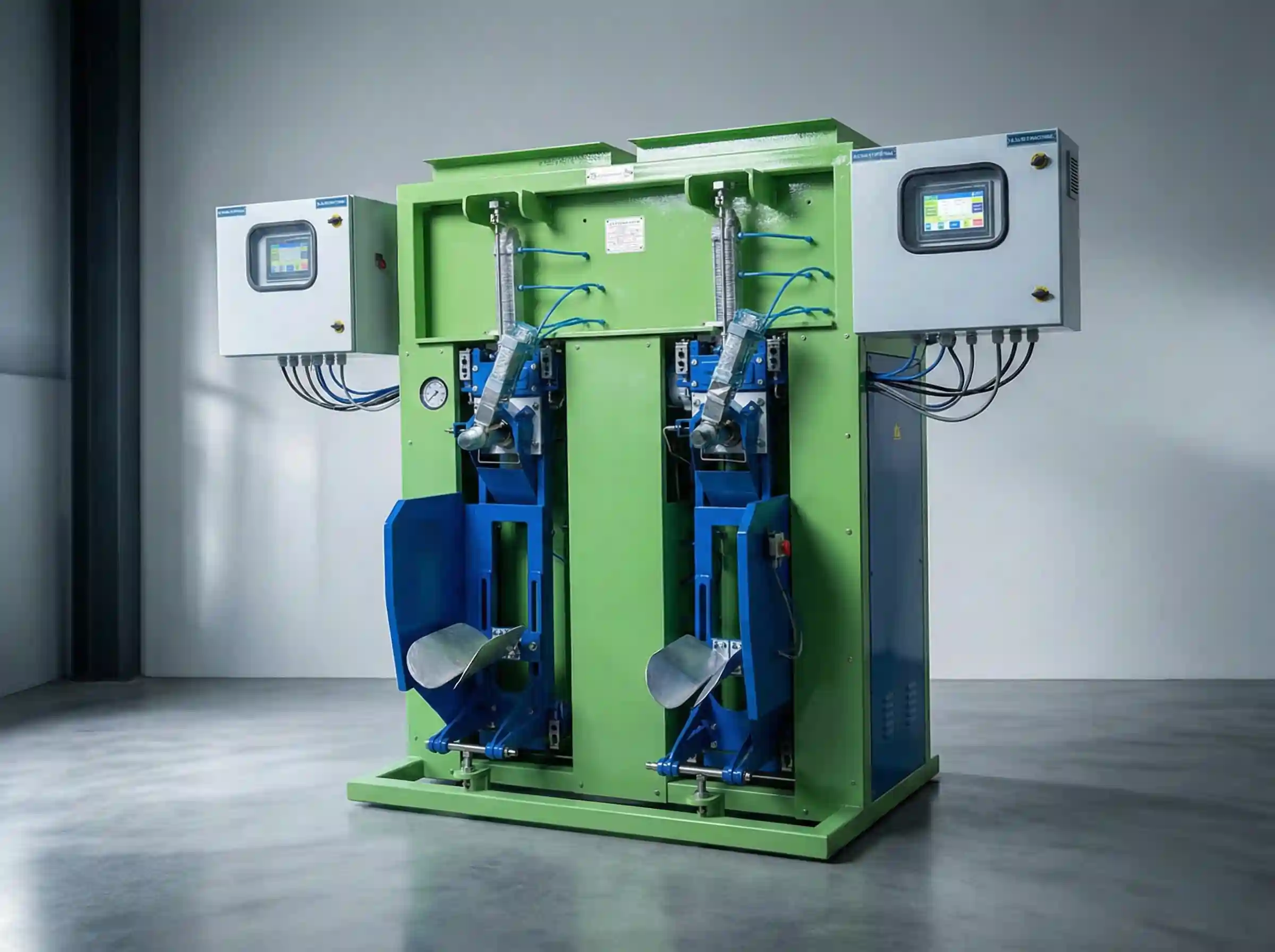 Double Spout Valve Machine